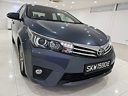 Toyota Toyota Corolla Altis 1.6L CVT Elegance Keyless Grey 2015